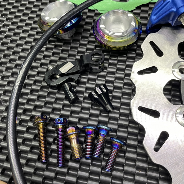 Disk brake kit for Dio50 220mm size  - pictures 10 - rights to use Tunescoot