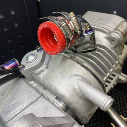 L/c engine kit 182cc for Gy6-125 152qmi short case water cooled with exhaust and water cooling system  - pictures 10 - rights to