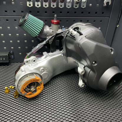 Dio50 engine 90cc full complete with carburetor plug and play  - 8 Dio50 engine 90cc full complete with carburetor plug and play  - 8