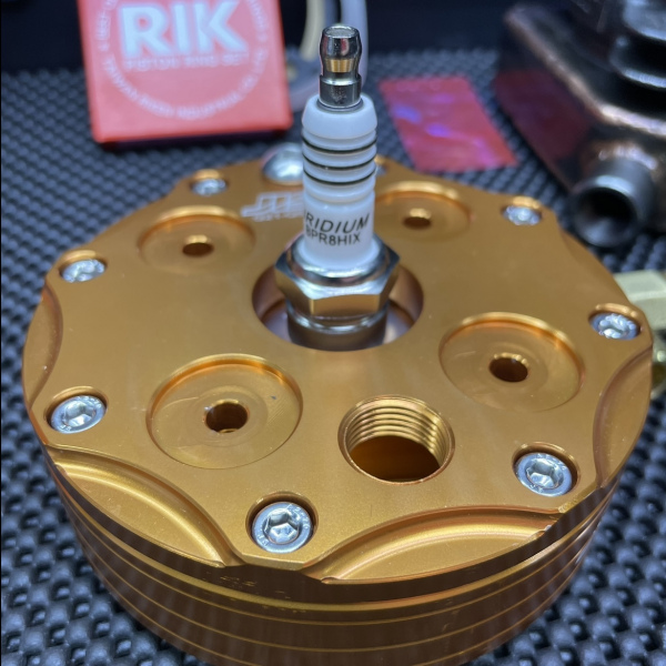 Dio50 Af18 130cc big bore set JISO L/c cylinder 56mm crankshaft 55mm  - 11