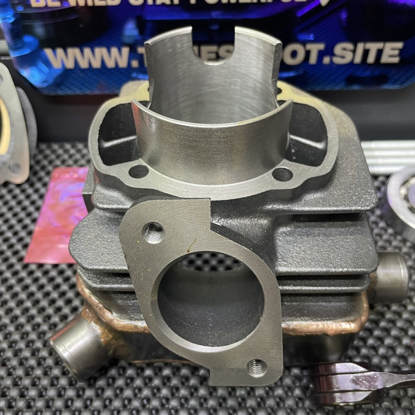 Dio50 Af18 130cc big bore set JISO L/c cylinder 56mm crankshaft 55mm  - 5