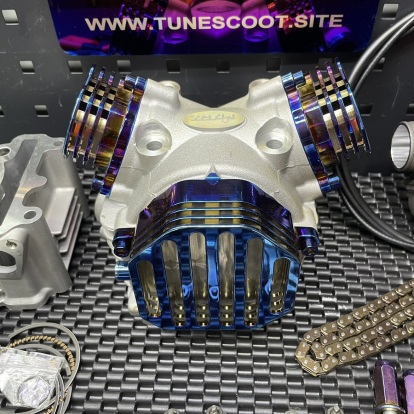 Big bore kit 180cc for Bws125 Cygnus125 Zuma125 cylinder 59mm head Ex19/In21  - pictures 2 - rights to use Tunescoot Big bore kit 180cc for Bws125 Cygnus125 Zuma125 cylinder 59mm head Ex19/In21  - pictures 2 - rights to use Tunescoot