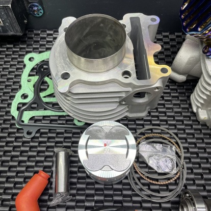 Big bore kit 180cc for Bws125 Cygnus125 Zuma125 cylinder 59mm head Ex19/In21  - pictures 4 - rights to use Tunescoot Big bore kit 180cc for Bws125 Cygnus125 Zuma125 cylinder 59mm head Ex19/In21  - pictures 4 - rights to use Tunescoot