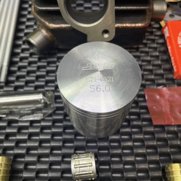 Cylinder kit 56mm for Dio50 Af18 water cooling JISO - pictures 7 - rights to use Tunescoot