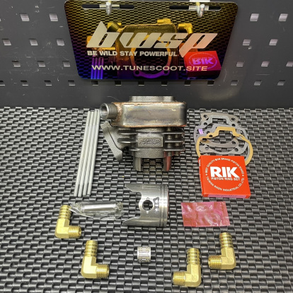 Cylinder kit 56mm for Dio50 Af18 water cooling JISO - pictures 2 - rights to use Tunescoot Cylinder kit 56mm for Dio50 Af18 water cooling JISO - pictures 2 - rights to use Tunescoot