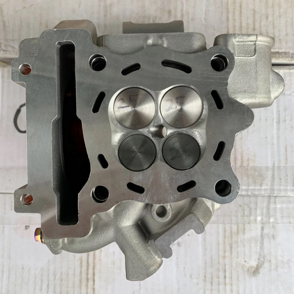 Cylinder head Yamaha Lc135 four valves EX23/IN25 with lids  - pictures 6 - rights to use Tunescoot