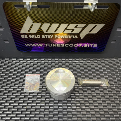 Piston kit 66mm for Address V125 2V two valves  - pictures 1 - rights to use Tunescoot