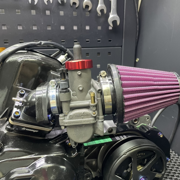 Engine kit 90cc Dio50 Af18 with exhaust system plug and play - pictures 14 - rights to use Tunescoot