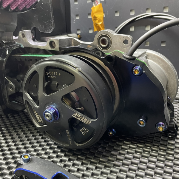 Engine kit 90cc Dio50 Af18 with exhaust system plug and play - pictures 12 - rights to use Tunescoot