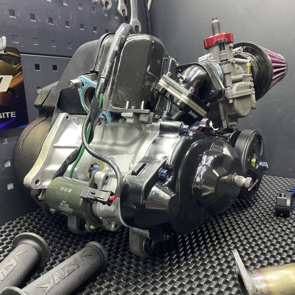 Engine kit 90cc Dio50 Af18 with exhaust system plug and play - pictures 7 - rights to use Tunescoot