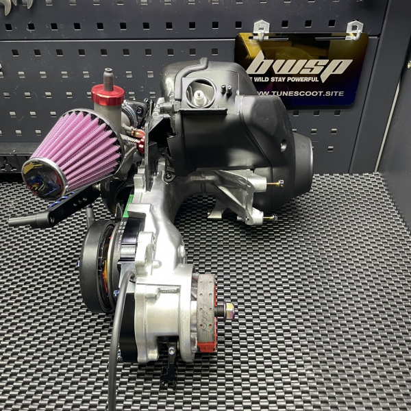 Engine kit 90cc Dio50 Af18 with exhaust system plug and play - pictures 11 - rights to use Tunescoot