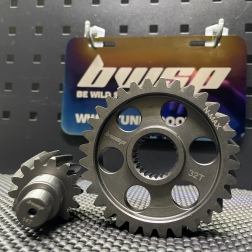 Secondary gears for Cygnus125 Bws125 14/32T 13/33T new model engine liquid cooled - pictures 1 - rights to use Tunescoot