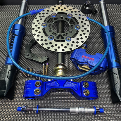 Dio 2 Af27 front forks disk brake system dio50  - pictures 2 - rights to use Tunescoot Dio 2 Af27 front forks disk brake system dio50  - pictures 2 - rights to use Tunescoot