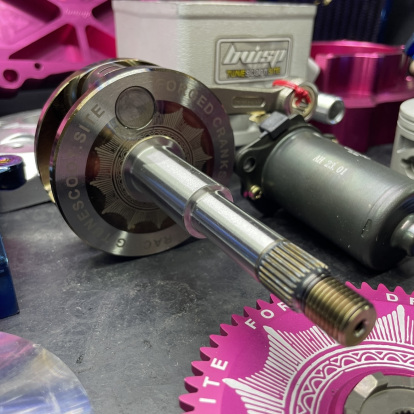 Dio 130cc l/c disassembled engine kit with billet crankcase “Pink panther” water cooled ceramic cylinder 56mm crankshaft 53mm  - Dio 130cc l/c disassembled engine kit with billet crankcase “Pink panther” water cooled ceramic cylinder 56mm crankshaft 53mm  -