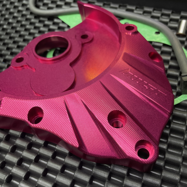 Gears box lid for Dio50 Af18 billet dio cover with bearing - 2