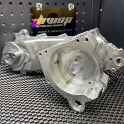 Dio50 125cc billet engine case BWSP cnc parts - pictures 1 - rights to use Tunescoot