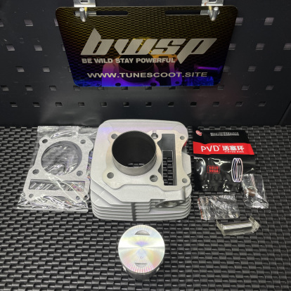 Big bore cylinder kit 62mm for Suzuki GS125 GN125  - pictures 1 - rights to use Tunescoot