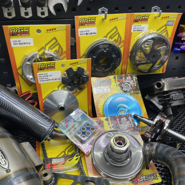 Dio50 132cc disassembled engine kit water cooled with billet case “Eagle” cylinder 56mm crankshaft 55mm cnc  - 9