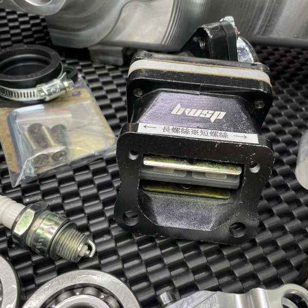 Dio50 132cc disassembled engine kit water cooled with billet case “Eagle” cylinder 56mm crankshaft 55mm cnc  - 14