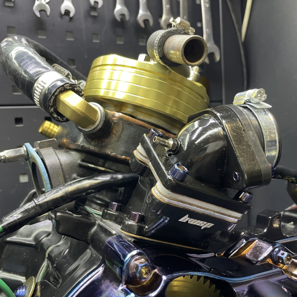 L/c engine 125cc for Dio50 Arnada Elite S water cooled cylinder 54mm forged crankshaft 53mm  - 5