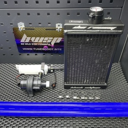 BWSP radiator kit DIO50 water cooling system black edition - pictures 1 - rights to use Tunescoot