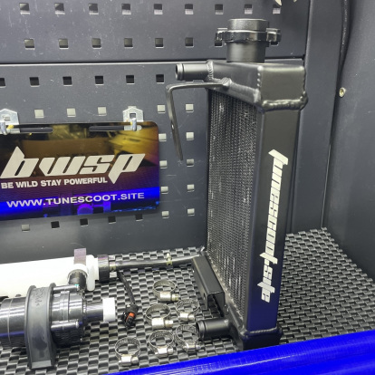 BWSP radiator kit DIO50 water cooling system black edition  - pictures 6 - rights to use Tunescoot BWSP radiator kit DIO50 water cooling system black edition  - pictures 6 - rights to use Tunescoot