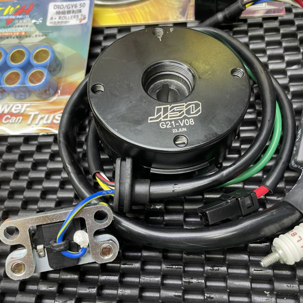 Dio50 132cc disassembled engine kit air cooled with billet case “Eagle” cylinder 56mm crankshaft 55mm cnc - 9