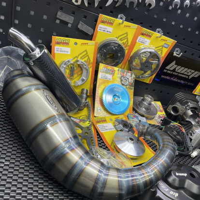 Dio50 132cc disassembled engine kit air cooled with billet case “Eagle” cylinder 56mm crankshaft 55mm cnc - 11 Dio50 132cc disassembled engine kit air cooled with billet case “Eagle” cylinder 56mm crankshaft 55mm cnc - 11