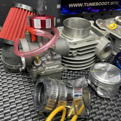Big bore set for Ruckus Gy6-150 160cc 180cc kit with two valves head  - pictures 3 - rights to use Tunescoot Big bore set for Ruckus Gy6-150 160cc 180cc kit with two valves head  - pictures 3 - rights to use Tunescoot