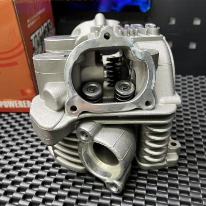 Cylinder head for Cygnus125 Ex25/In27 TTMRC four valves  - pictures 3 - rights to use Tunescoot