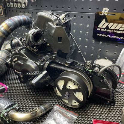 Dio50 engine 125cc Af18 "Black scorpio"  - 3