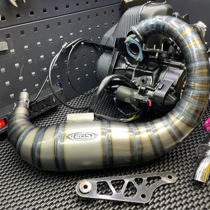 Dio50 engine 125cc Af18 "Black scorpio"  - 9