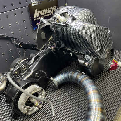 Dio50 engine 125cc Af18 "Black scorpio"  - 6