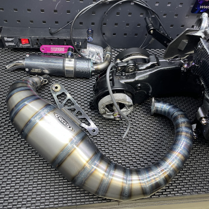 Dio50 engine 125cc Af18 "Black scorpio"  - 7