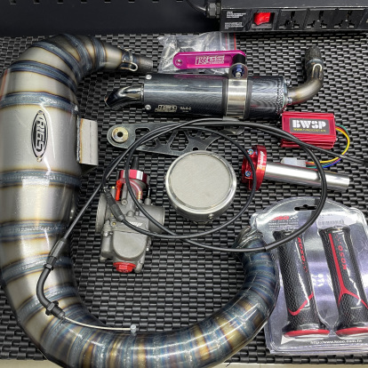 Dio50 engine 125cc Af18 "Black scorpio"  - 11