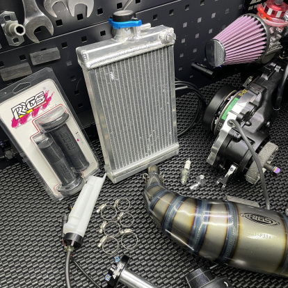 Engine 125cc Dio50 AF18 water cooling black edition - 10 Engine 125cc Dio50 AF18 water cooling black edition - 10