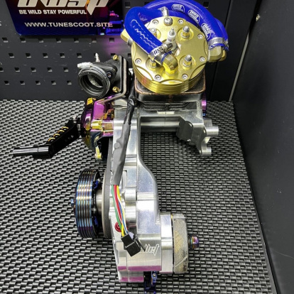 Billet engine 142cc Dio50 water cooled with cnc crankcase  - 7 Billet engine 142cc Dio50 water cooled with cnc crankcase  - 7