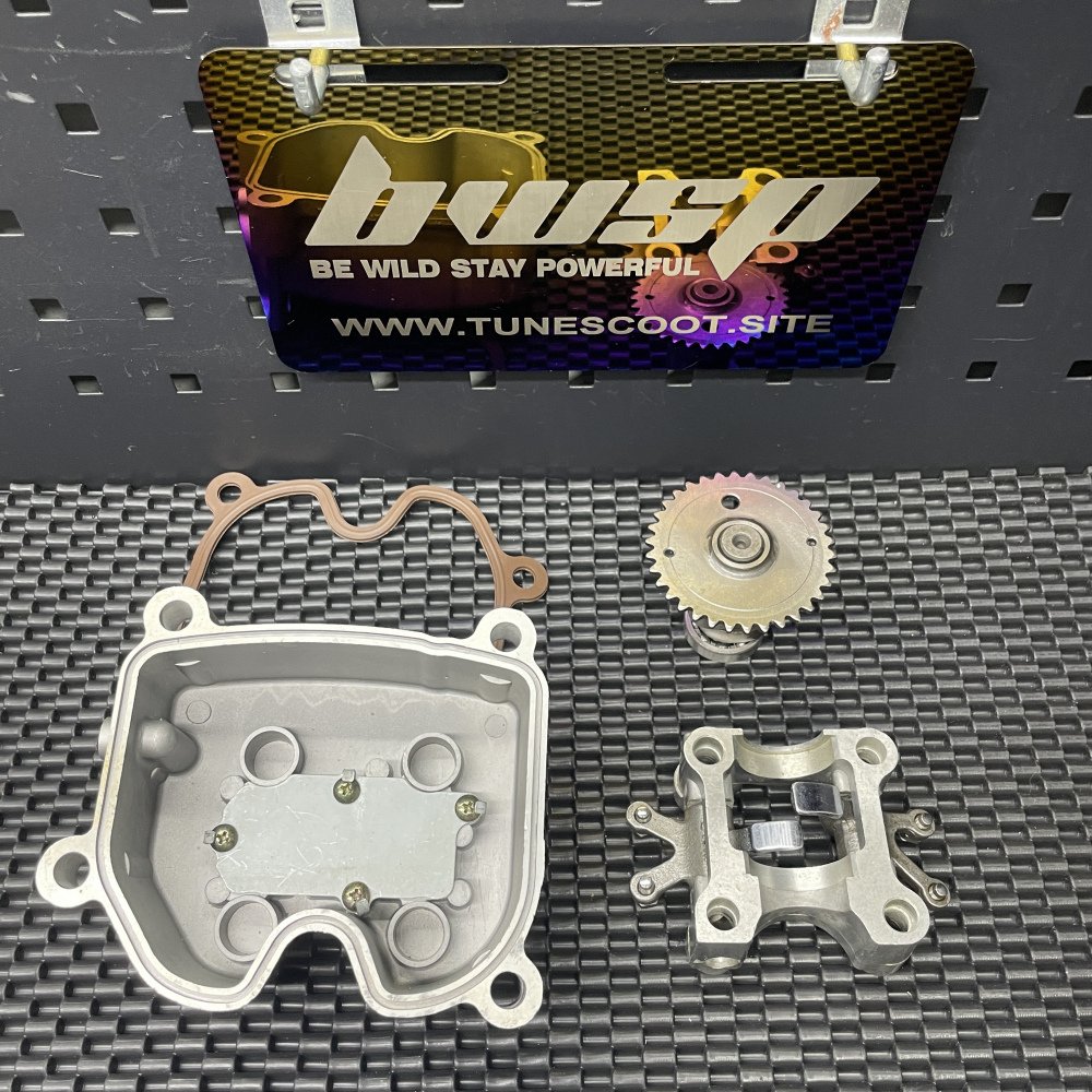 thumbnail interactive-video image 1 of Caltric Camshaft & Valve Rocker Arm Set For Honda CRF230F Dirt Bike 2003-2019 1 of 5