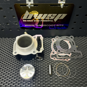 Cylinder kit for Lxr125 Lexmoto piston 57.5mm 61mm  - 1
