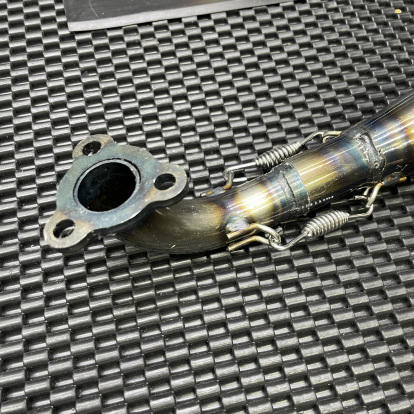 Exhaust pipe for Jog90 Jog50 Vastro over rim racing muffler  - 6