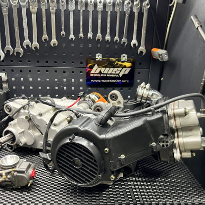 Buggy upgraded engine Gy6 190cc four valves head 15H.P. plug and play kit  - 3 Buggy upgraded engine Gy6 190cc four valves head 15H.P. plug and play kit  - 3