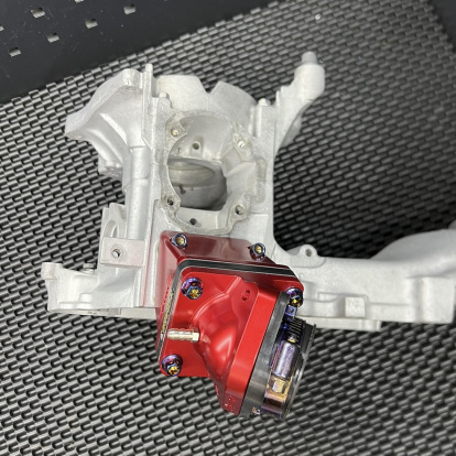 Billet manifold for Dio50 OEM case 30-36mm intake Bwsp - 8 Billet manifold for Dio50 OEM case 30-36mm intake Bwsp - 8