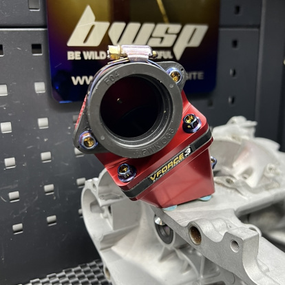 Billet manifold for Dio50 OEM case 30-36mm intake Bwsp - 3 Billet manifold for Dio50 OEM case 30-36mm intake Bwsp - 3