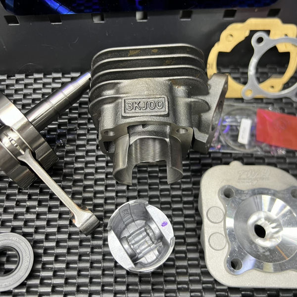 Big bore set 70cc for Jog50 3kj with cylinder 47mm and crankshaft 44mm  - 4