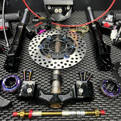 DIO50 sport handlebar swap kit  - 3