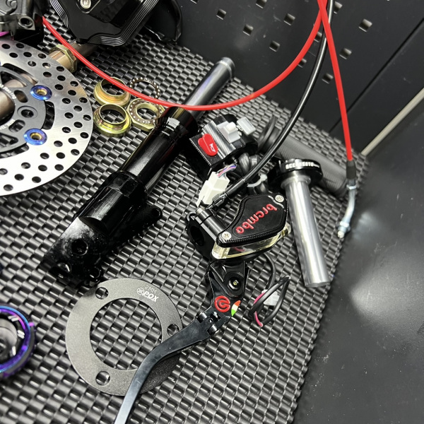 DIO50 sport handlebar swap kit  - 5