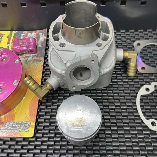 Cylinder kit L/c 58mm Lead125 Peugeot125 two stroke  - 4