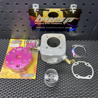 Cylinder kit L/c 58mm Lead125 Peugeot125 two stroke  - 2