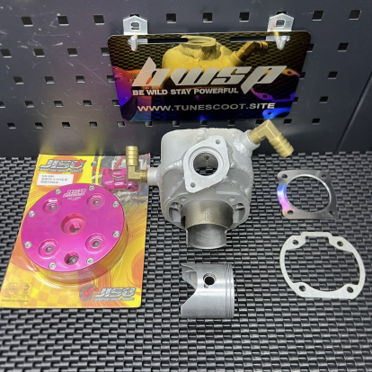 Cylinder kit L/c 58mm Lead125 Peugeot125 two stroke  - 3