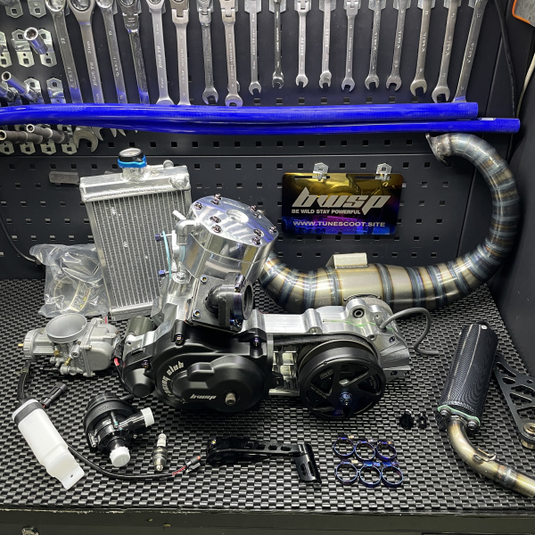 Engine kit 180cc Dio50 Badas billet series - 2